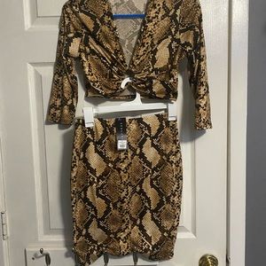 Snake Skin 2 piece